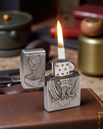 Zippo Style Harley Davidson Gas Lighter
