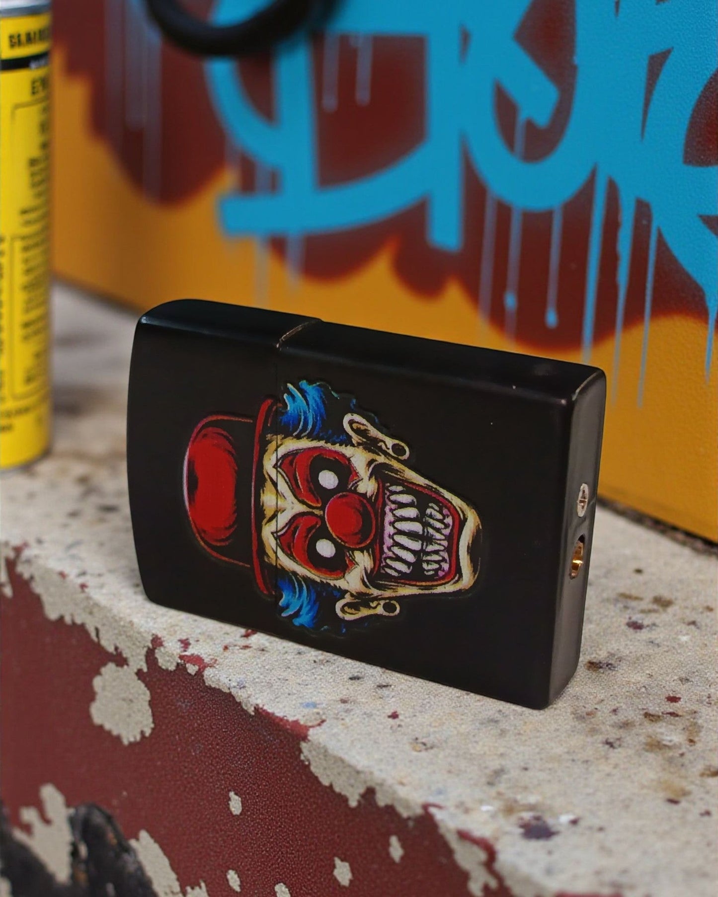 Zippo Style Jocker Mini Lighter