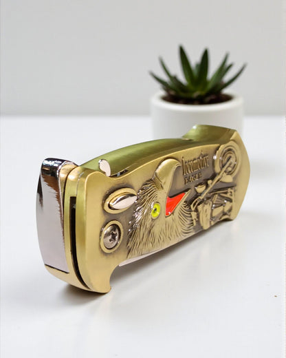 Loco Motive Eagle Lighter with Safety Knife