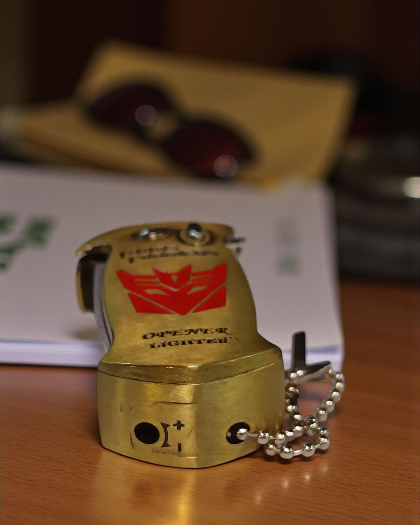 Transformer Lighter with Safety Knife