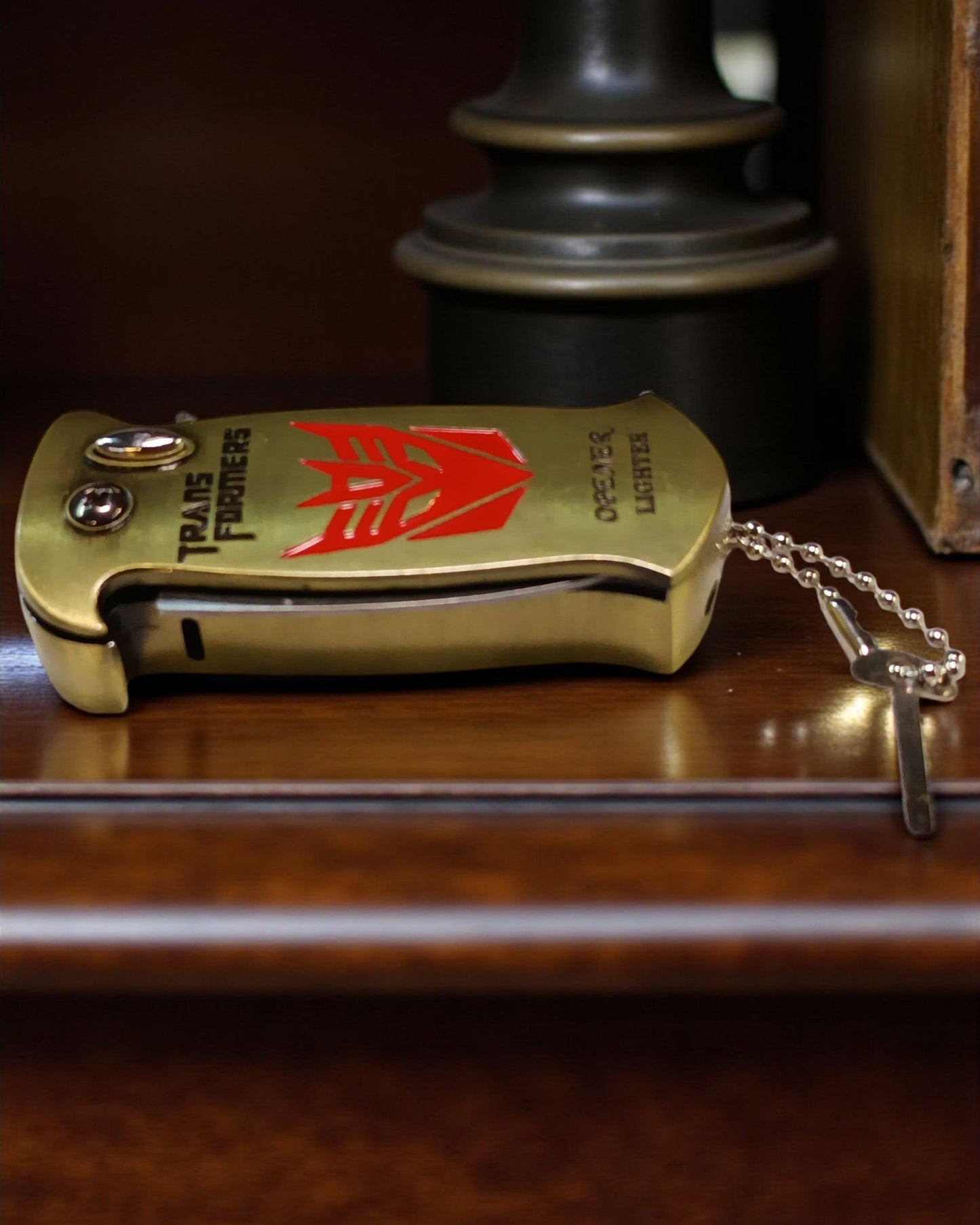 Transformer Lighter with Safety Knife