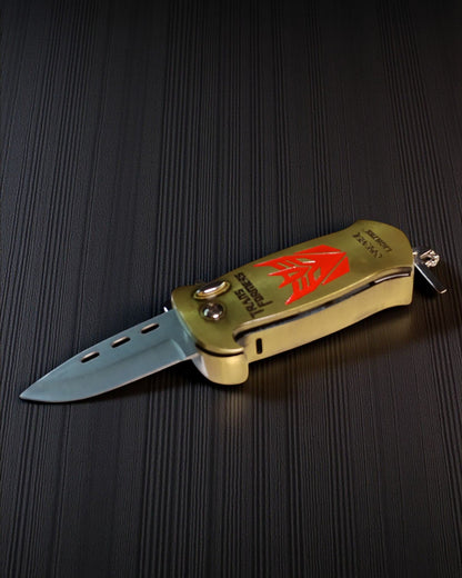 Transformer Lighter with Safety Knife