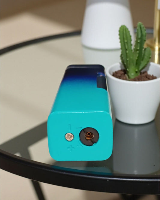 Dual Tone Cuboid Shape Lighter