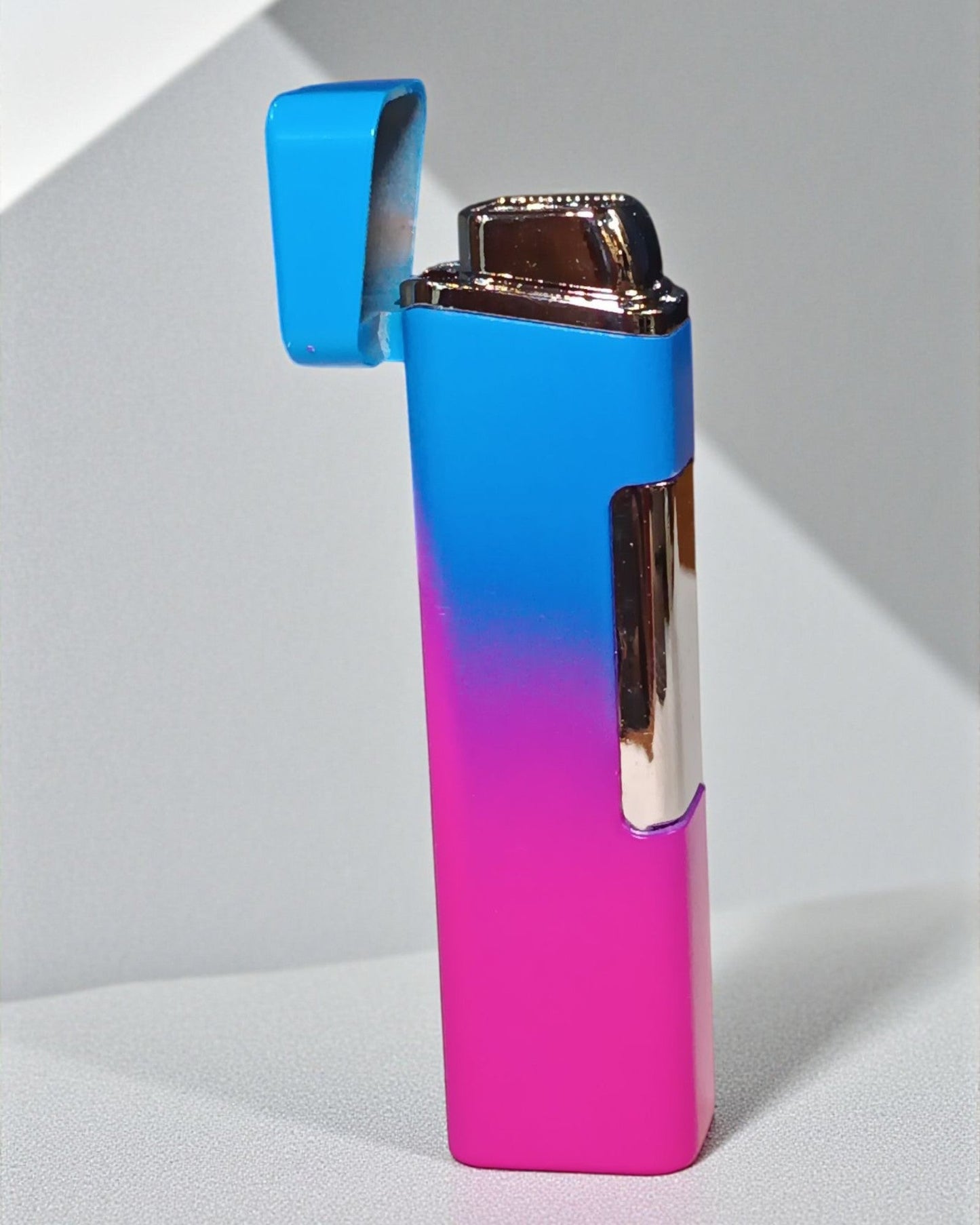 Dual Tone Cuboid Shape Lighter