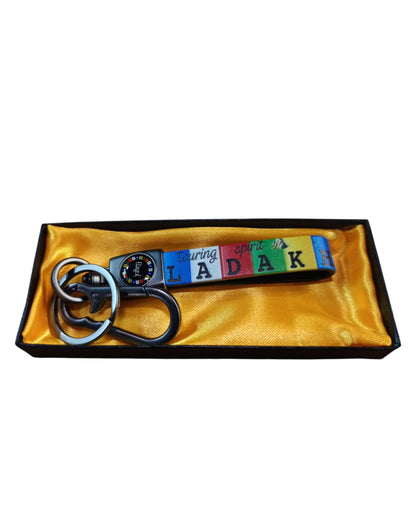 Keychain with PU Leather Strap