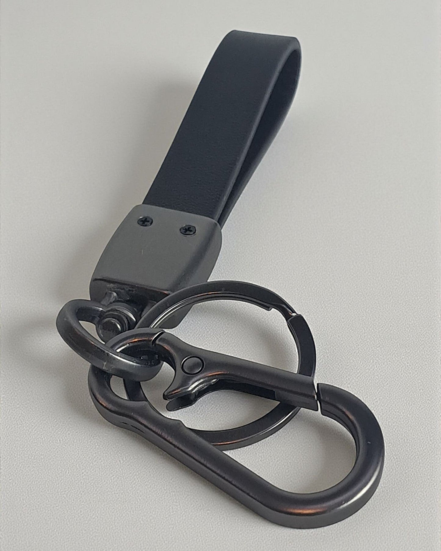 Keychain with PU Leather Strap
