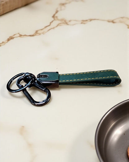 Toyota Keychain with PU Leather Side Stich Straps