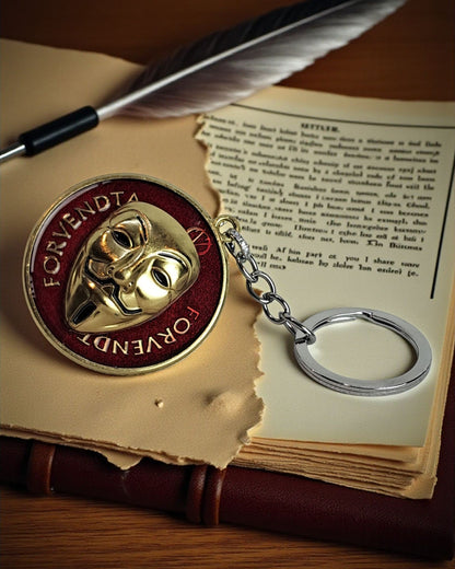 Forvendta Spinning keychain