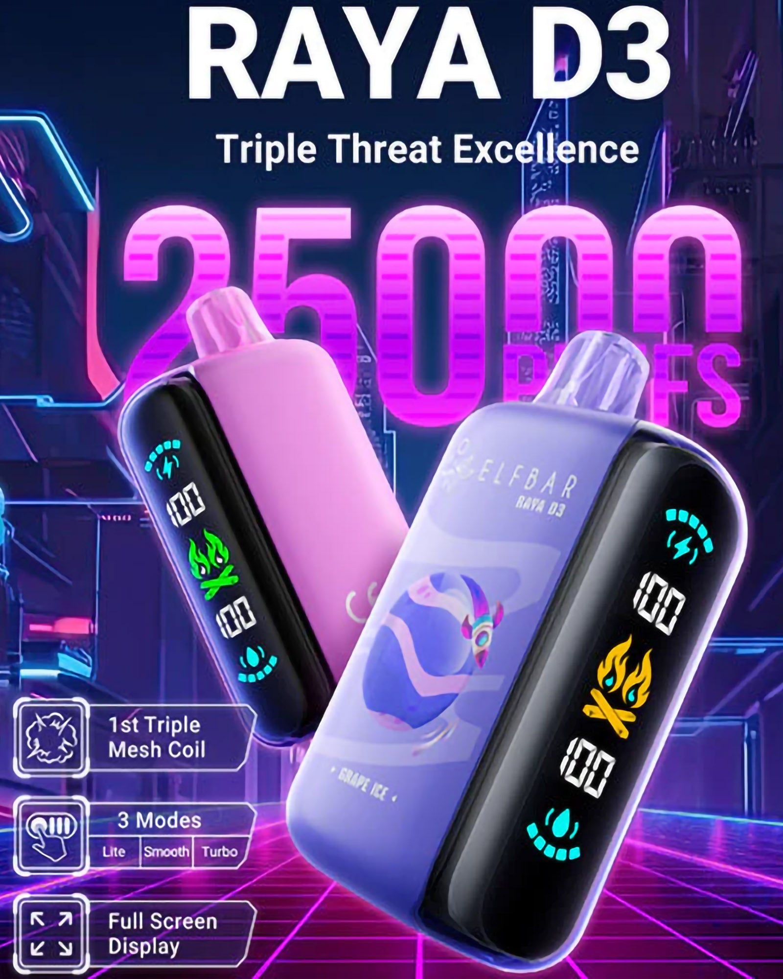 Elfbar Raya D3