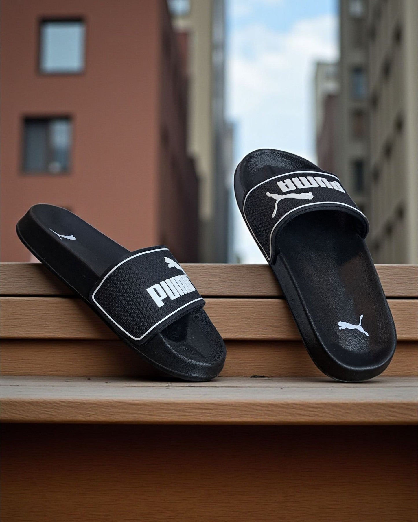 Puma Leadcat 2.0 Sliders Black