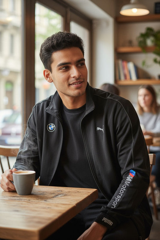 Puma Motorsport Black Windcheater for Men