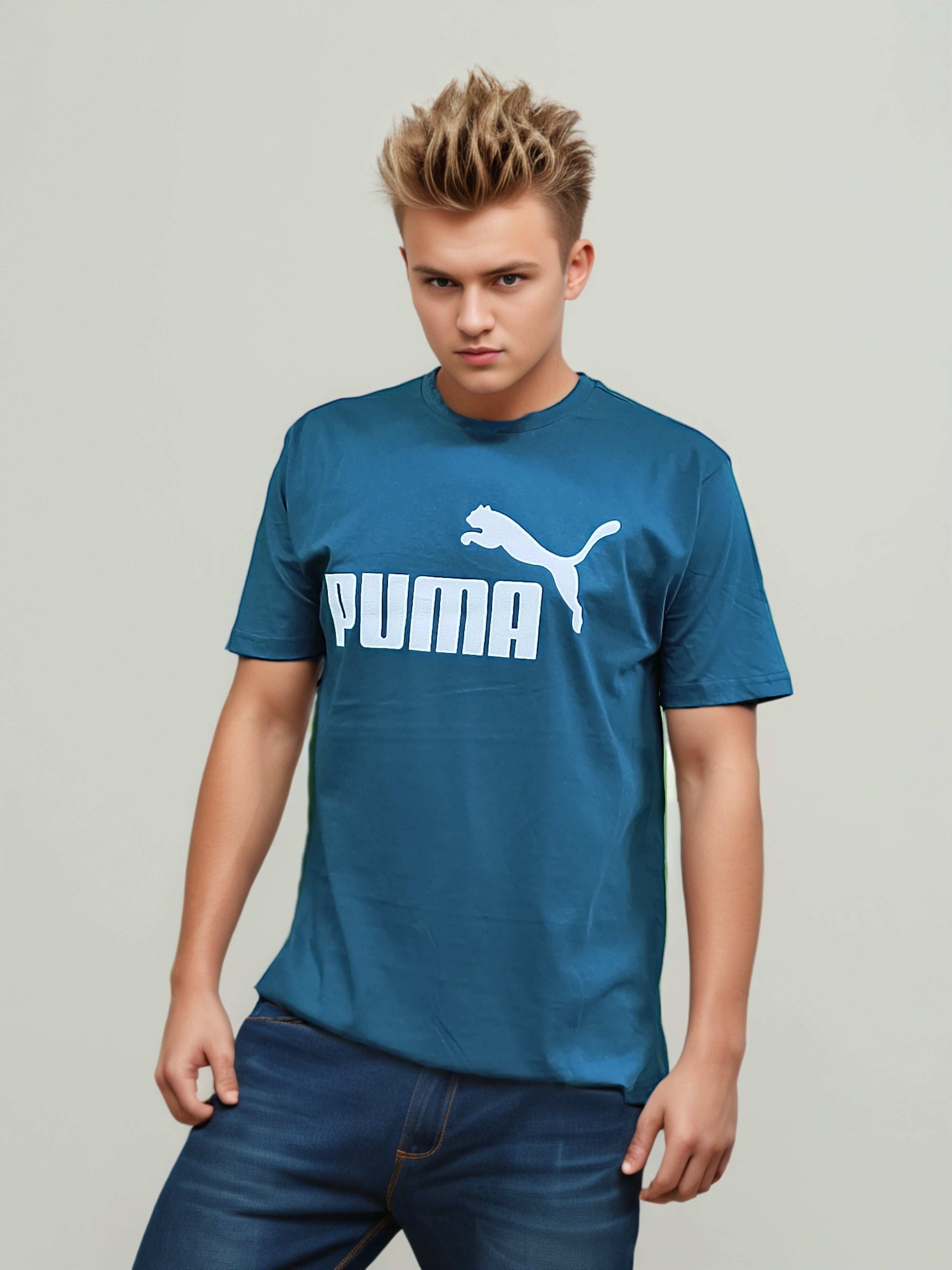 Puma Printed T-shirt for Men P A2
