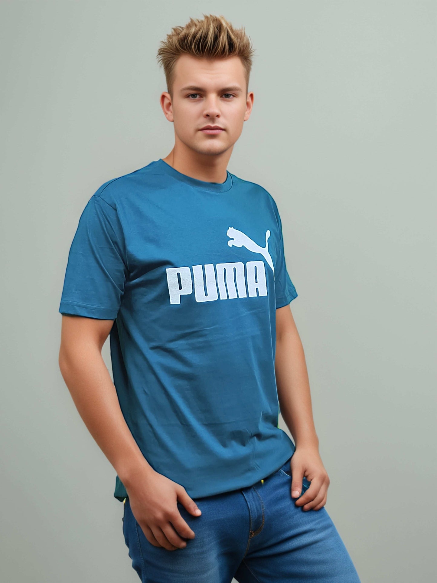 Puma Printed T-shirt for Men P A2