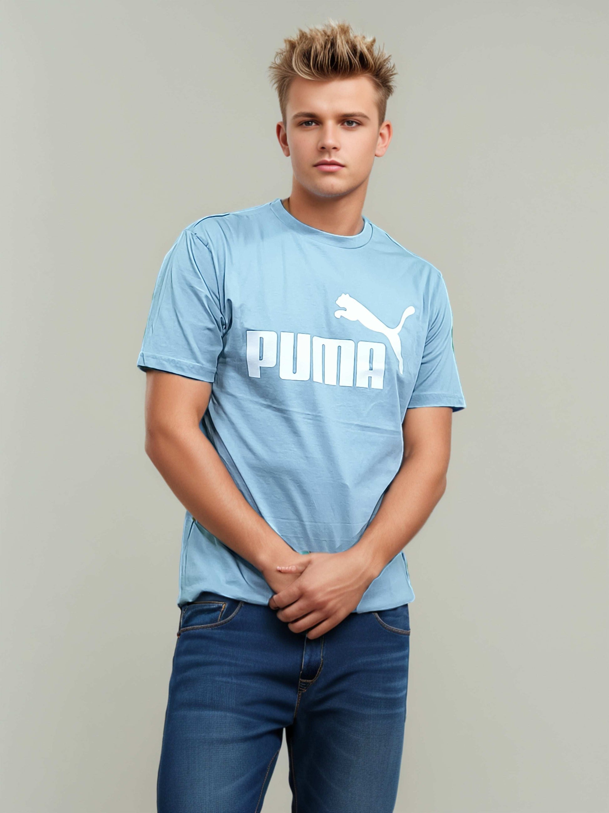 Puma Printed T-shirt for Men P A2