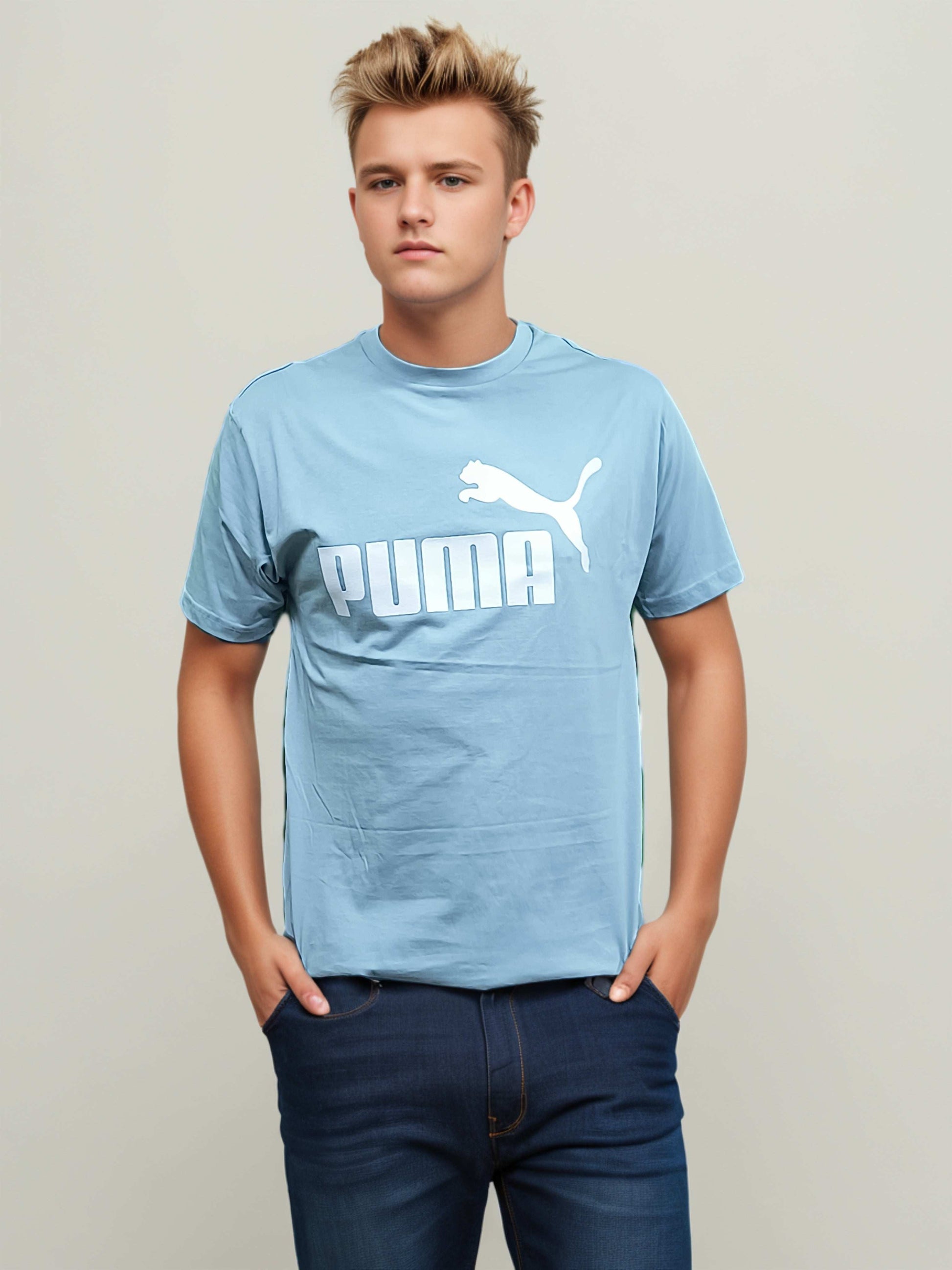 Puma Printed T-shirt for Men P A2