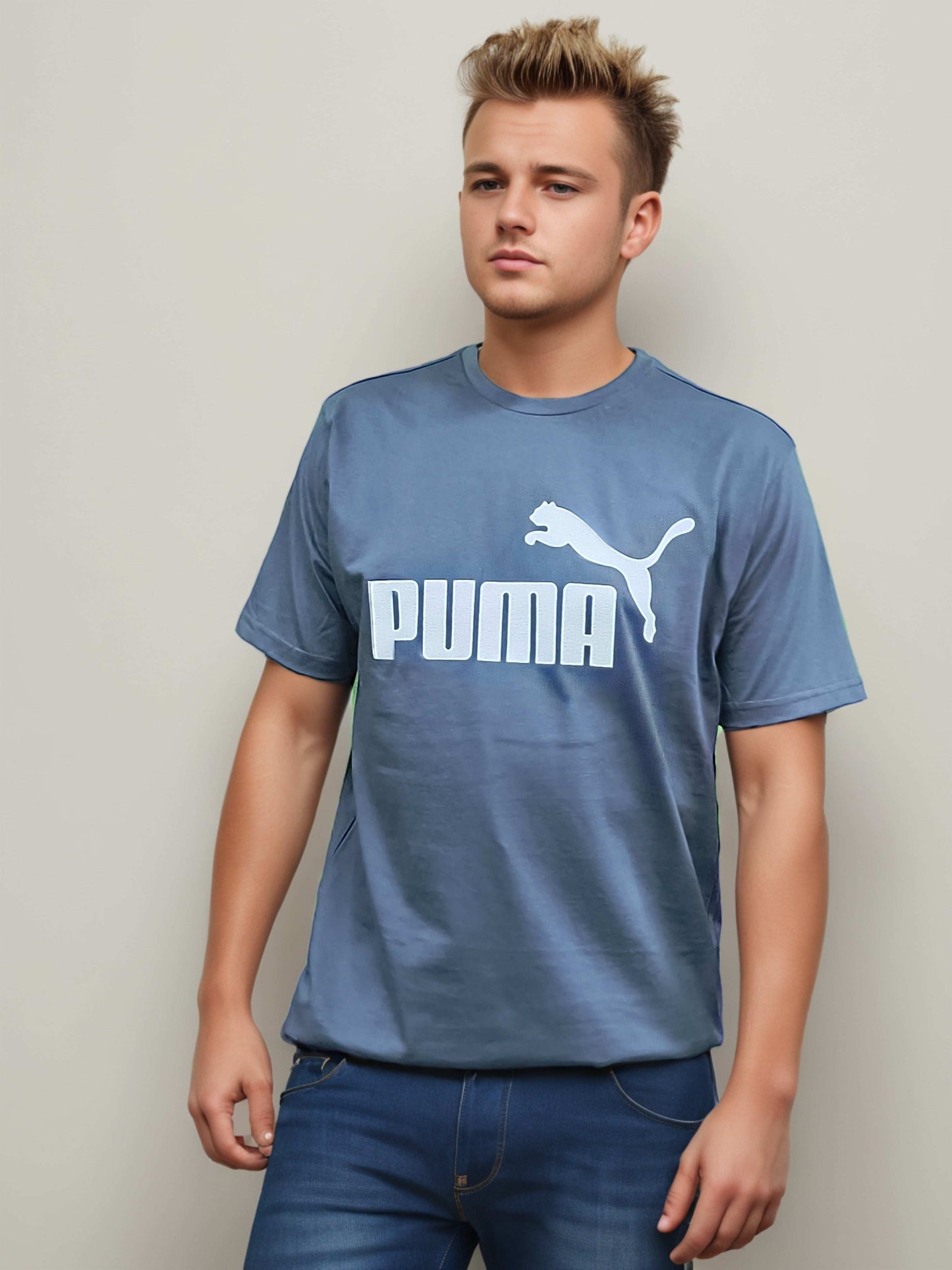 Puma Printed T-shirt for Men P A2