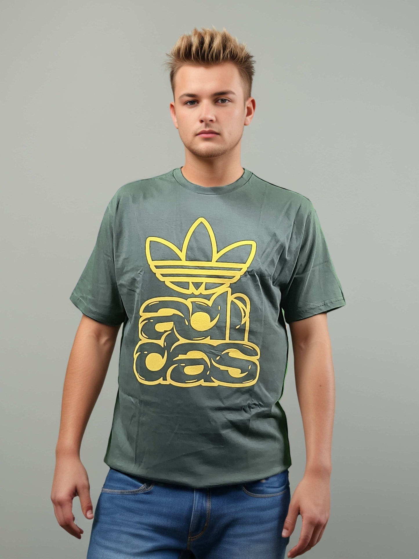 Adidas Printed Tshirt for Men A A3
