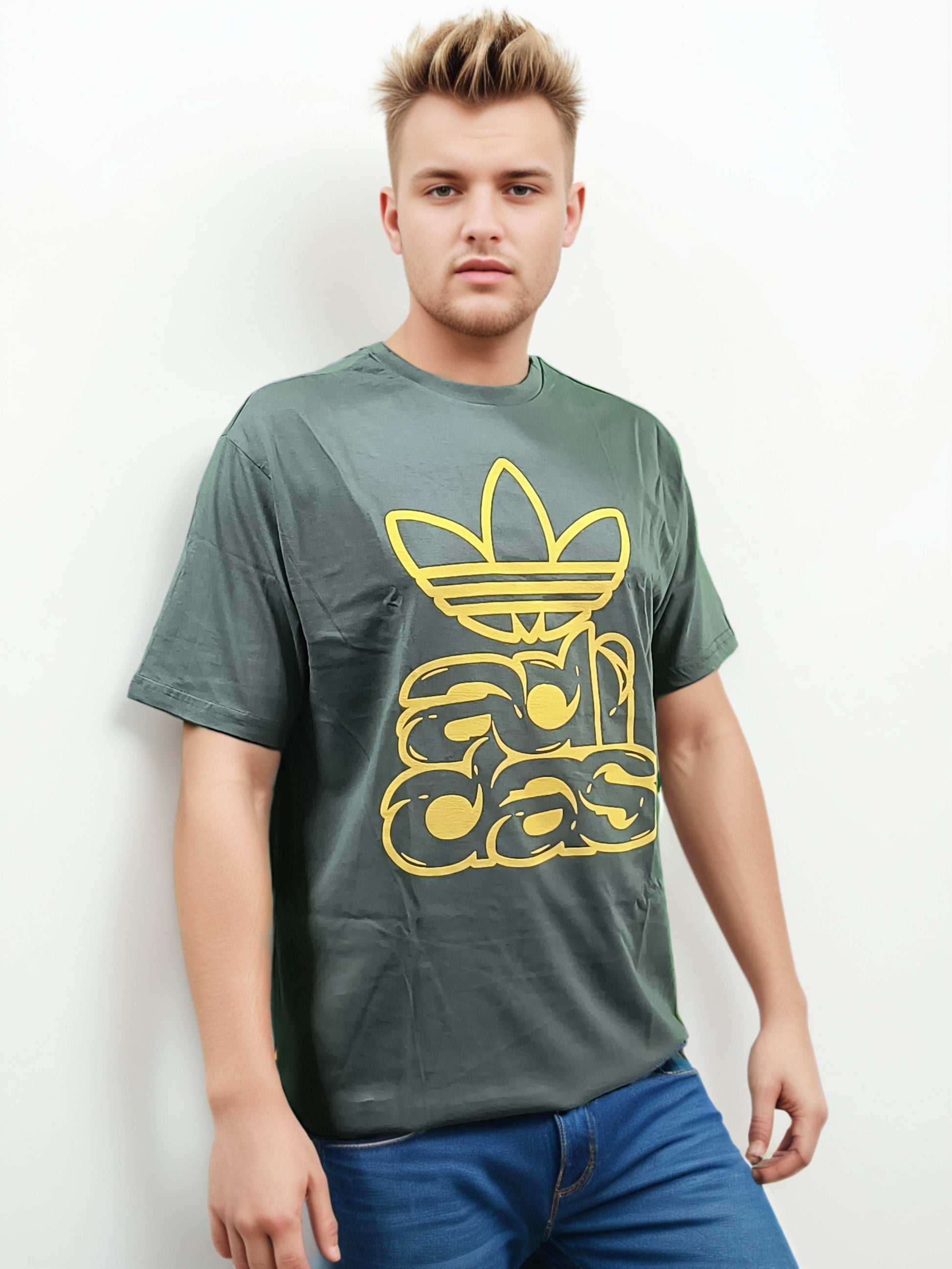 Adidas Printed Tshirt for Men A A3