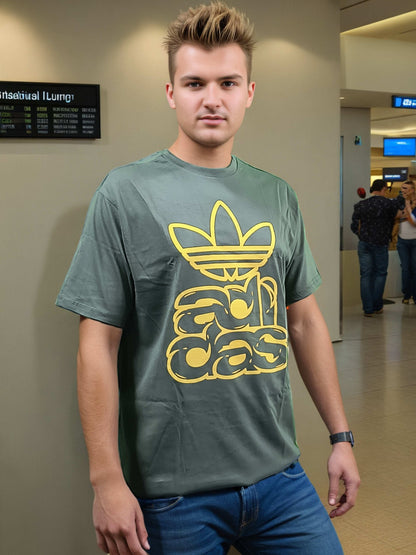 Adidas Printed Tshirt for Men A A3
