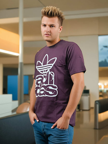 Adidas Printed Tshirt for Men A A3