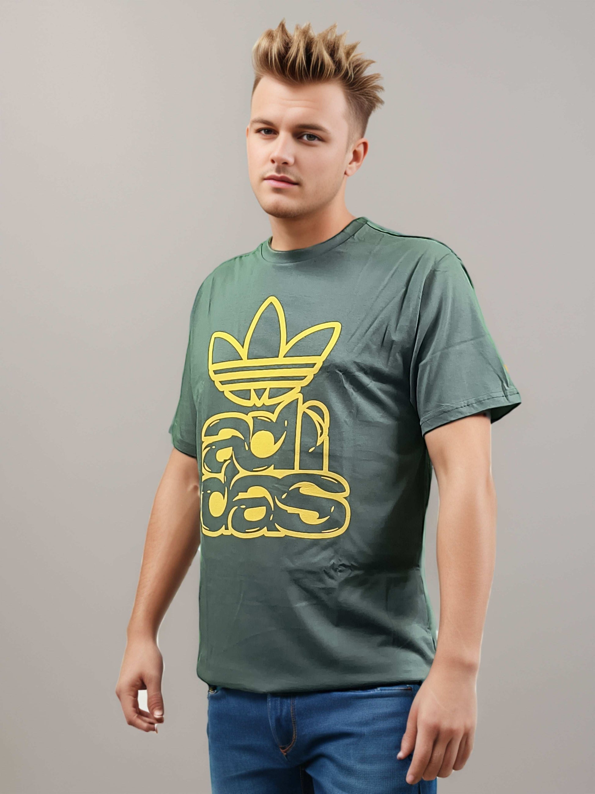 Adidas Printed Tshirt for Men A A3