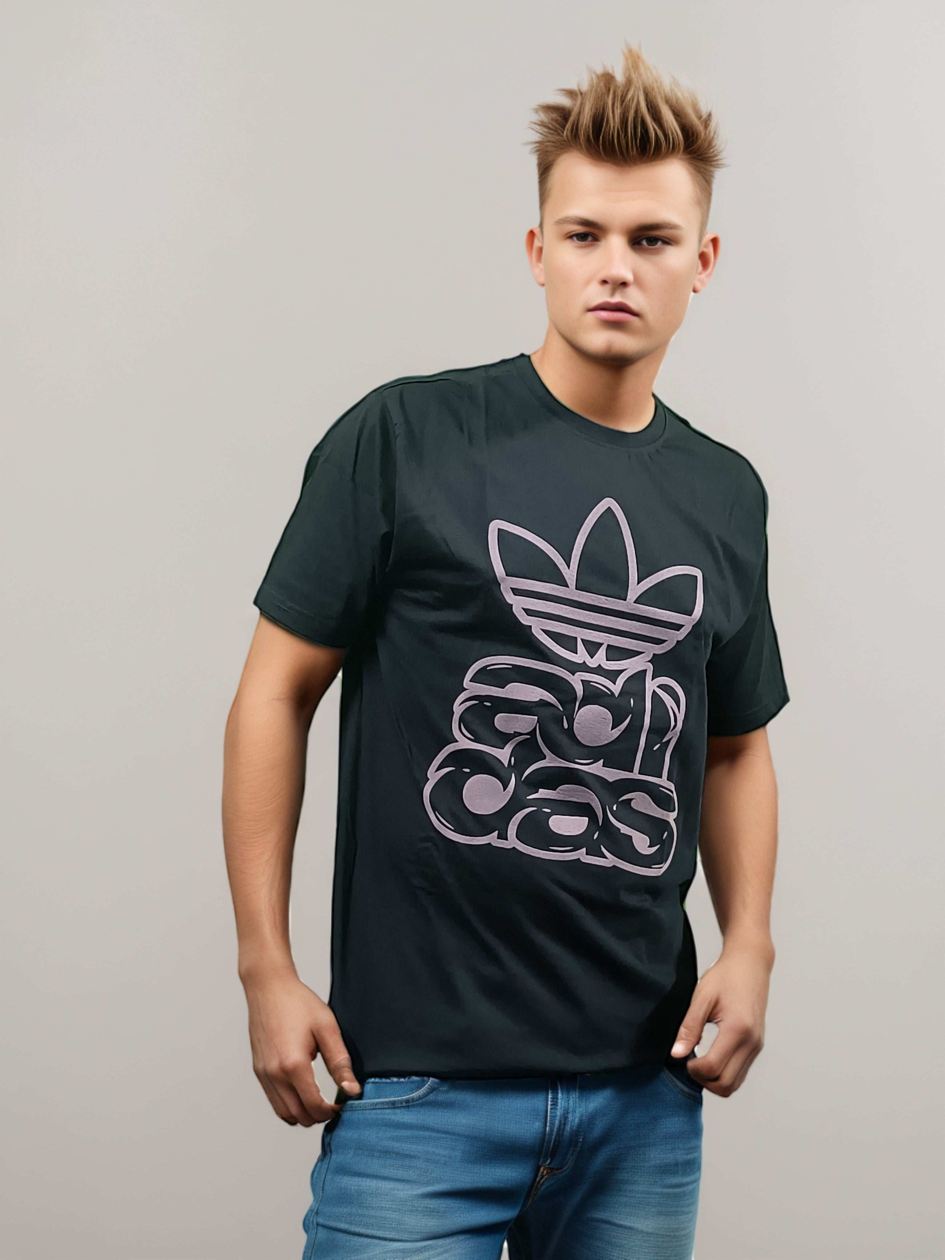 Adidas Printed Tshirt for Men A A3