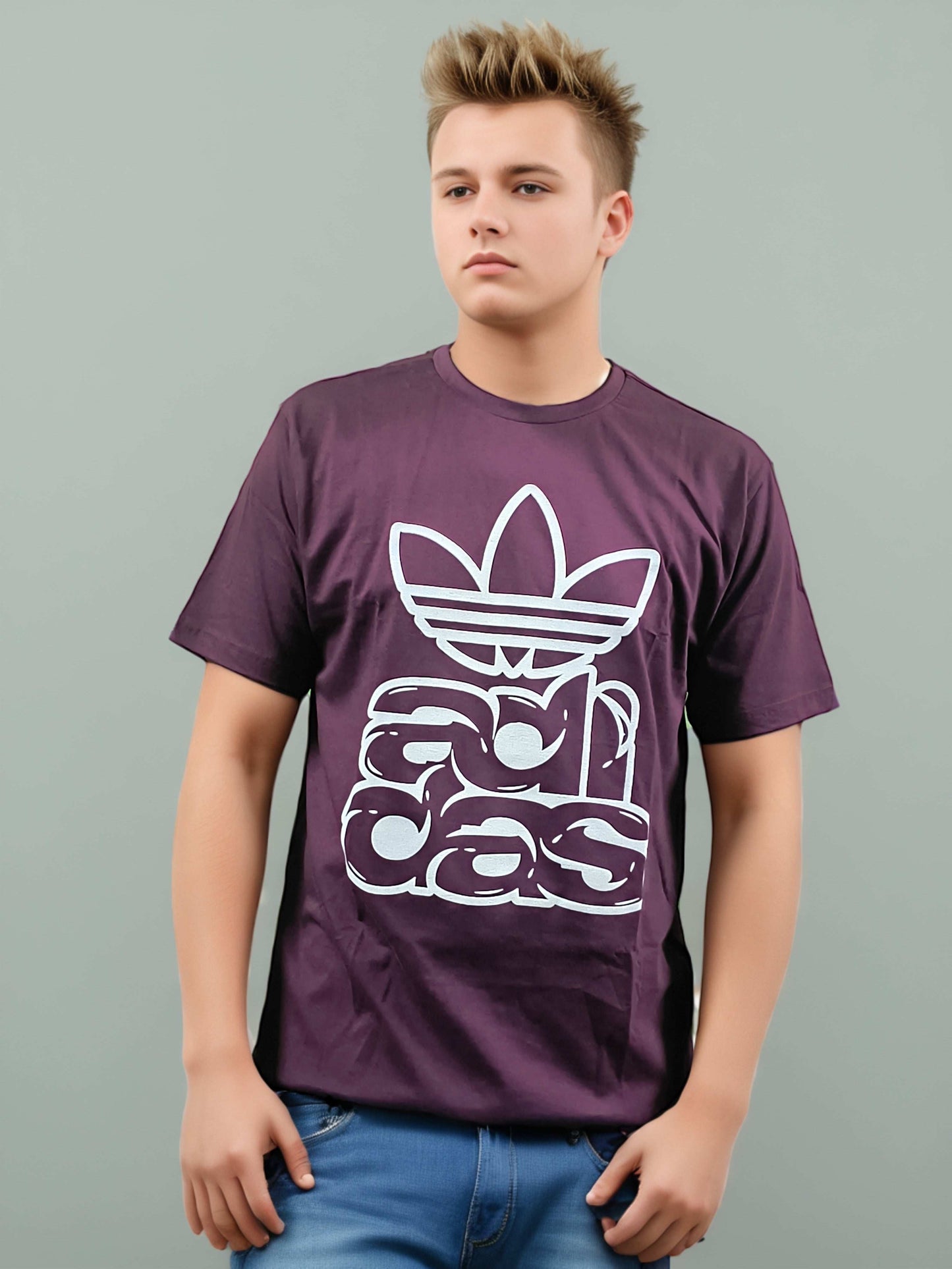 Adidas Printed Tshirt for Men A A3