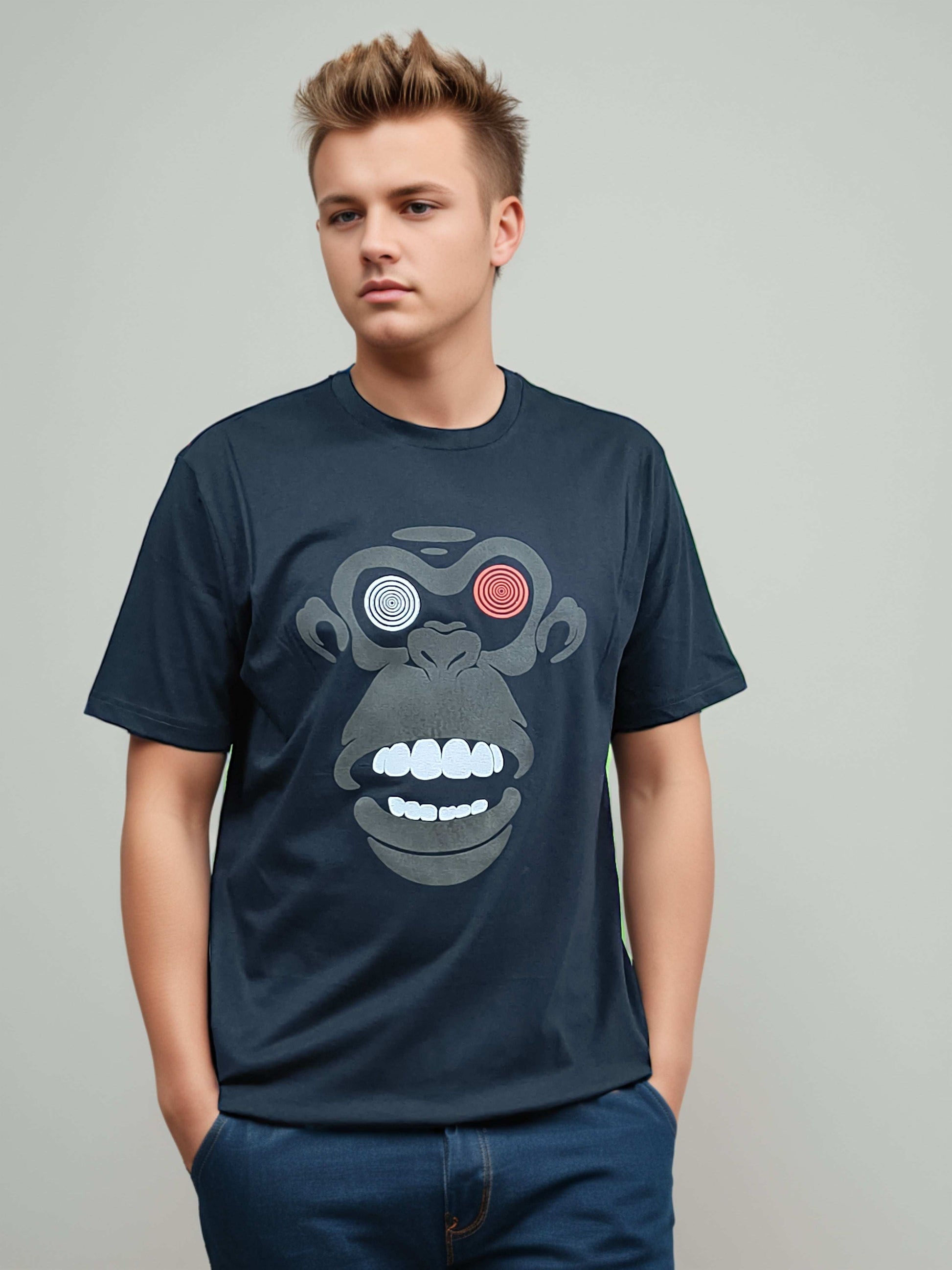 Chimp Printed Tshirt