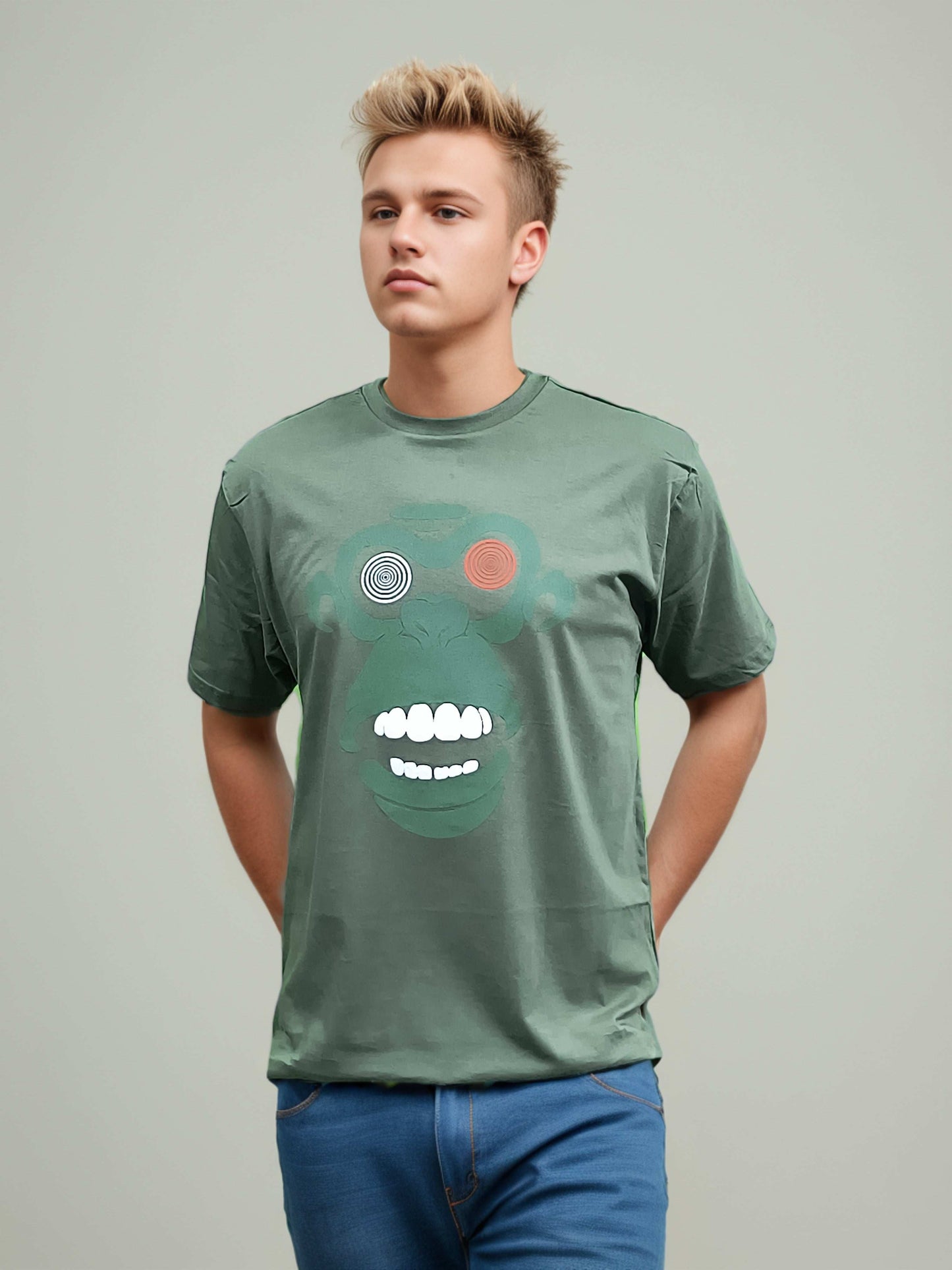 Chimp Printed Tshirt