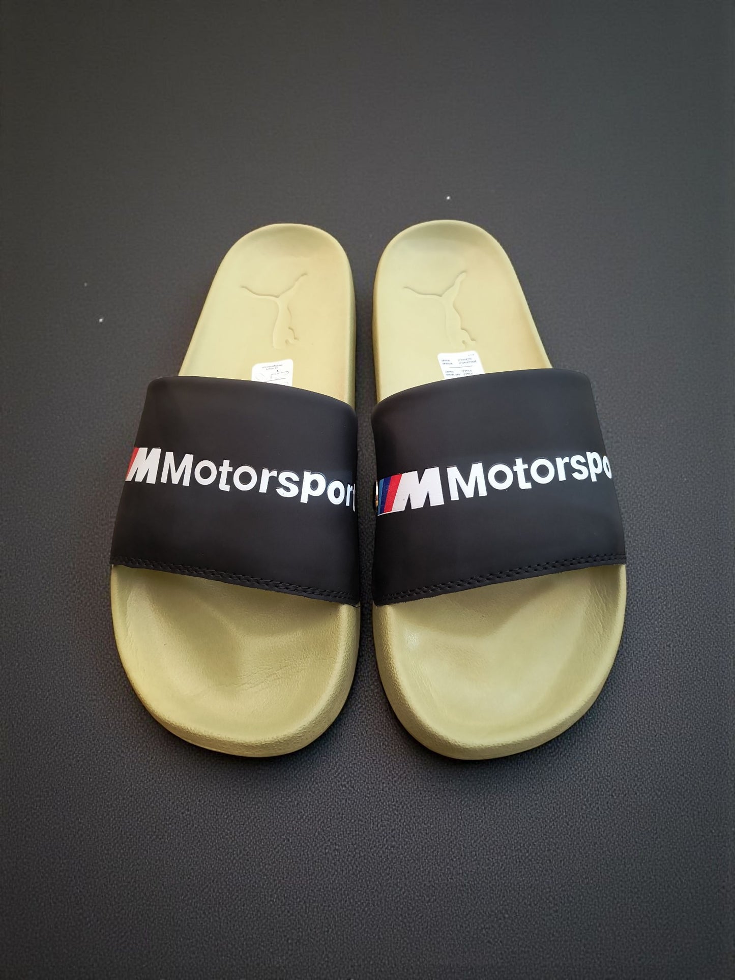 Puma Motor Sport Sliders for Men Black Green