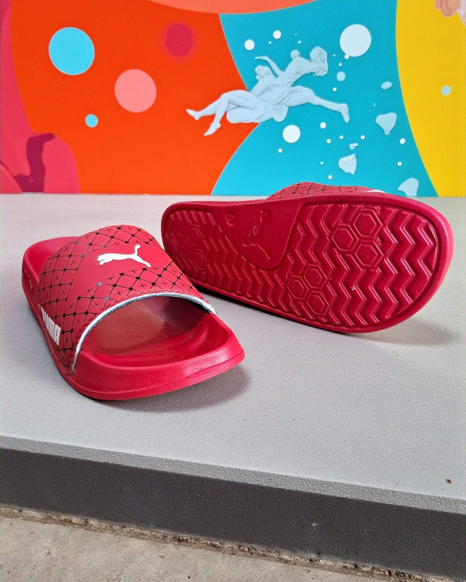 Puma Printed Sliders for Men P01