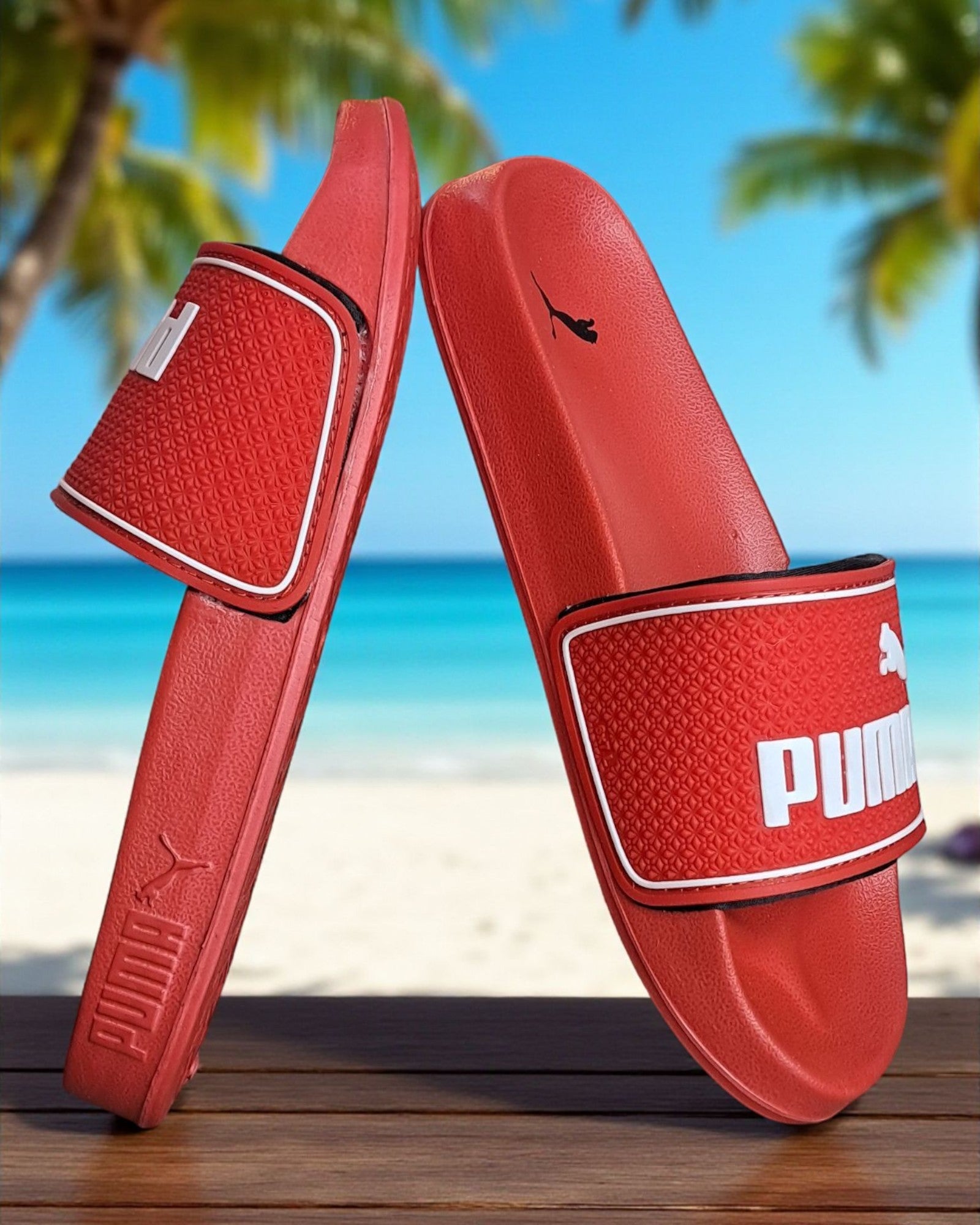 Puma Leadcat 2.0 Sliders Red