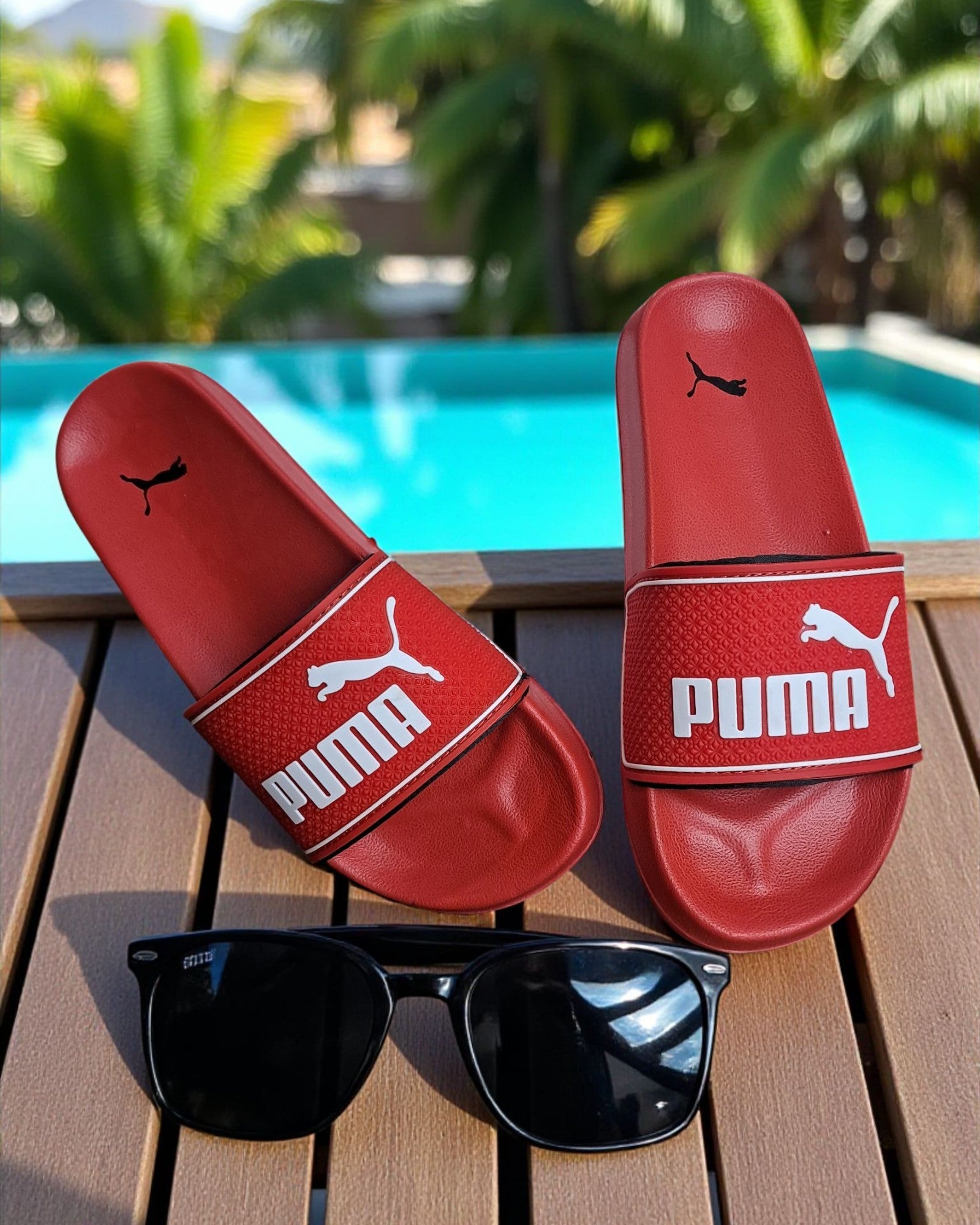 Puma Leadcat 2.0 Sliders Red