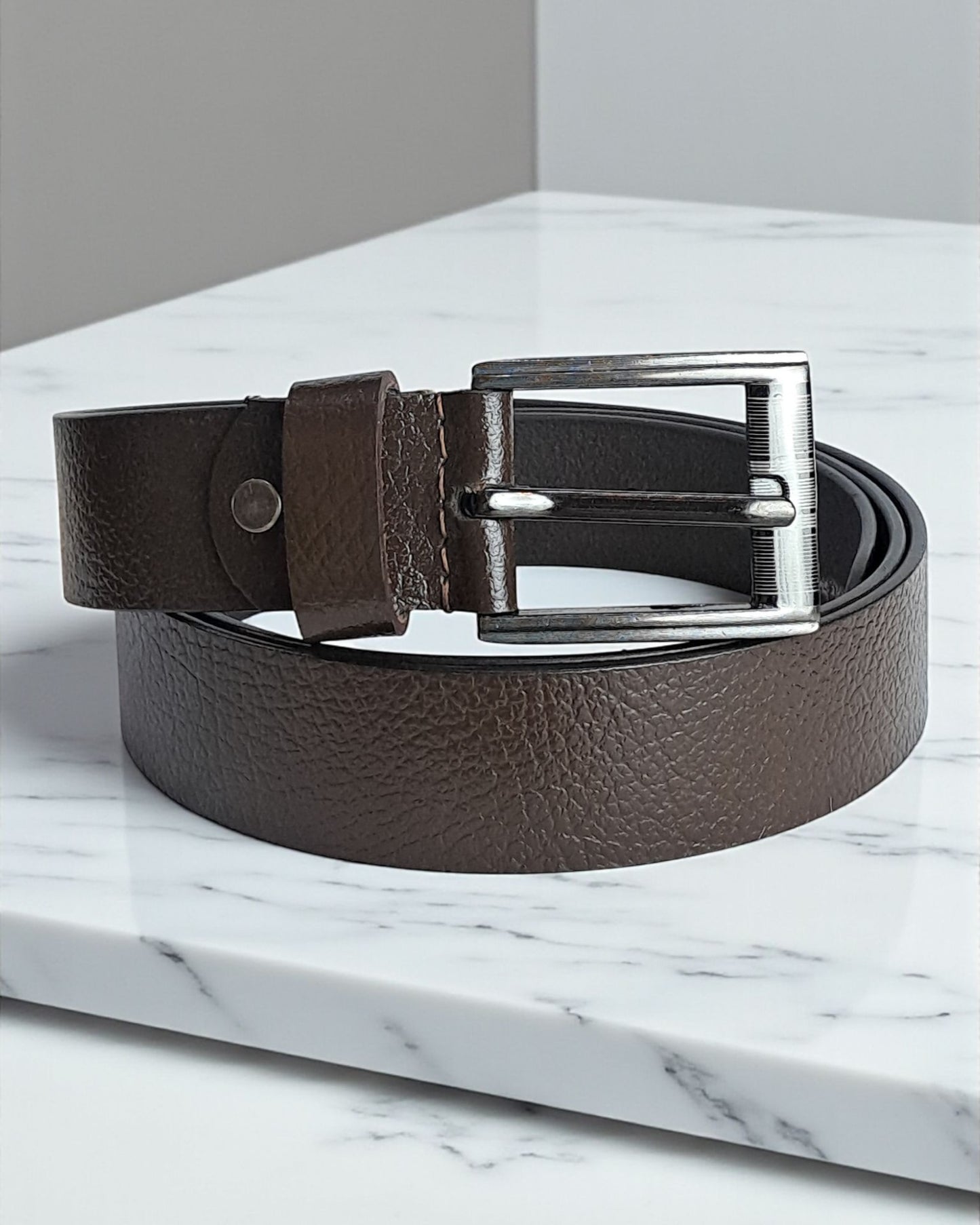 Scenario Plain Genuine Leather Belt S05
