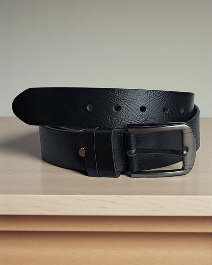 Scenario Textured Leather Belt S09