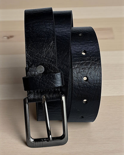 Scenario Textured Genuine Leather Belt S06