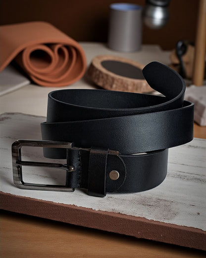 Scenario Plain Genuine Leather Belt S04