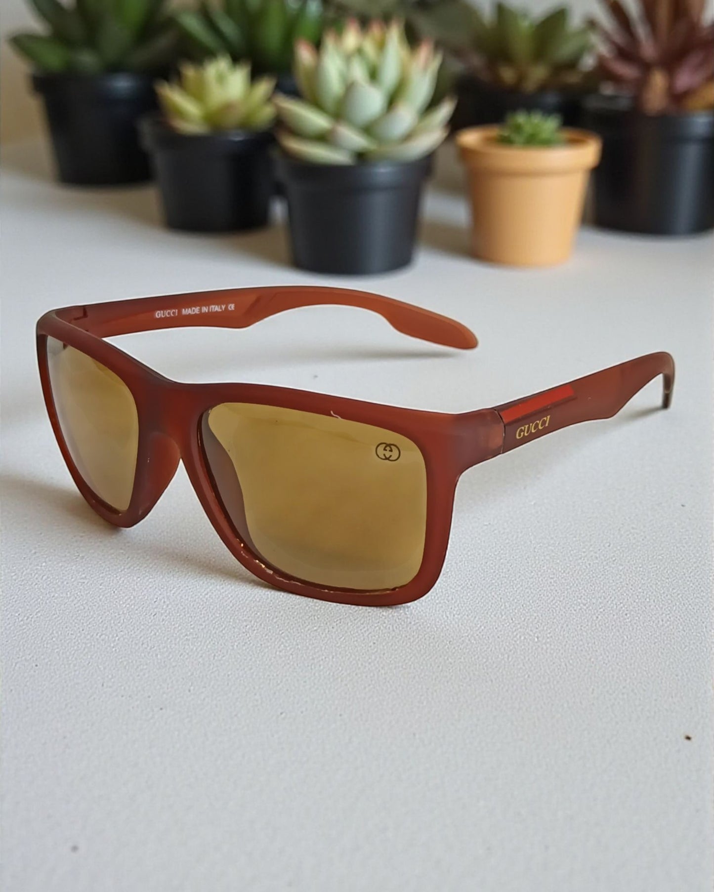 Gucci Square Frame Sunglasses for Men GUC03