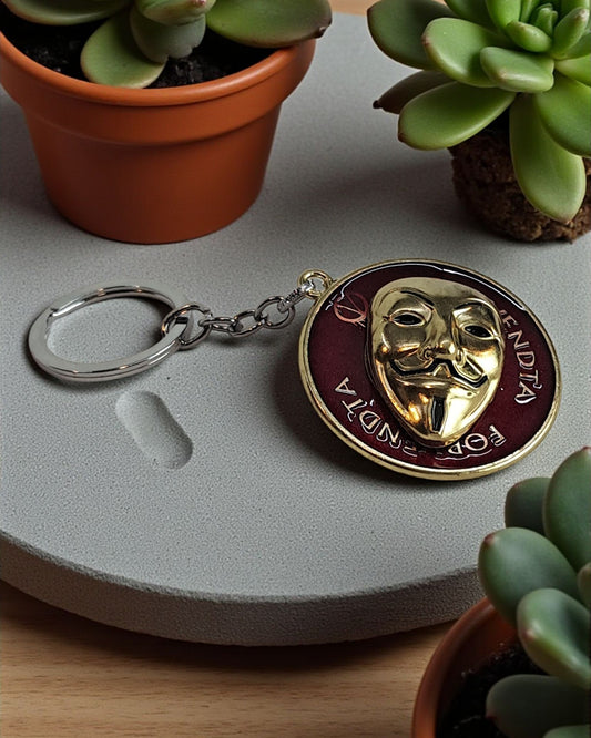 Forvendta Spinning keychain