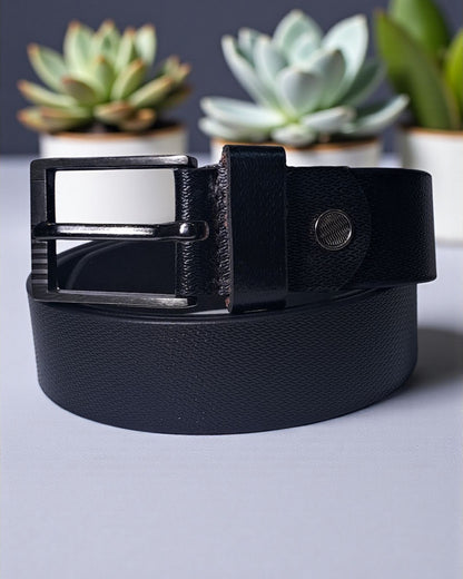 Scenario Textured Genuine Leather Belt S07