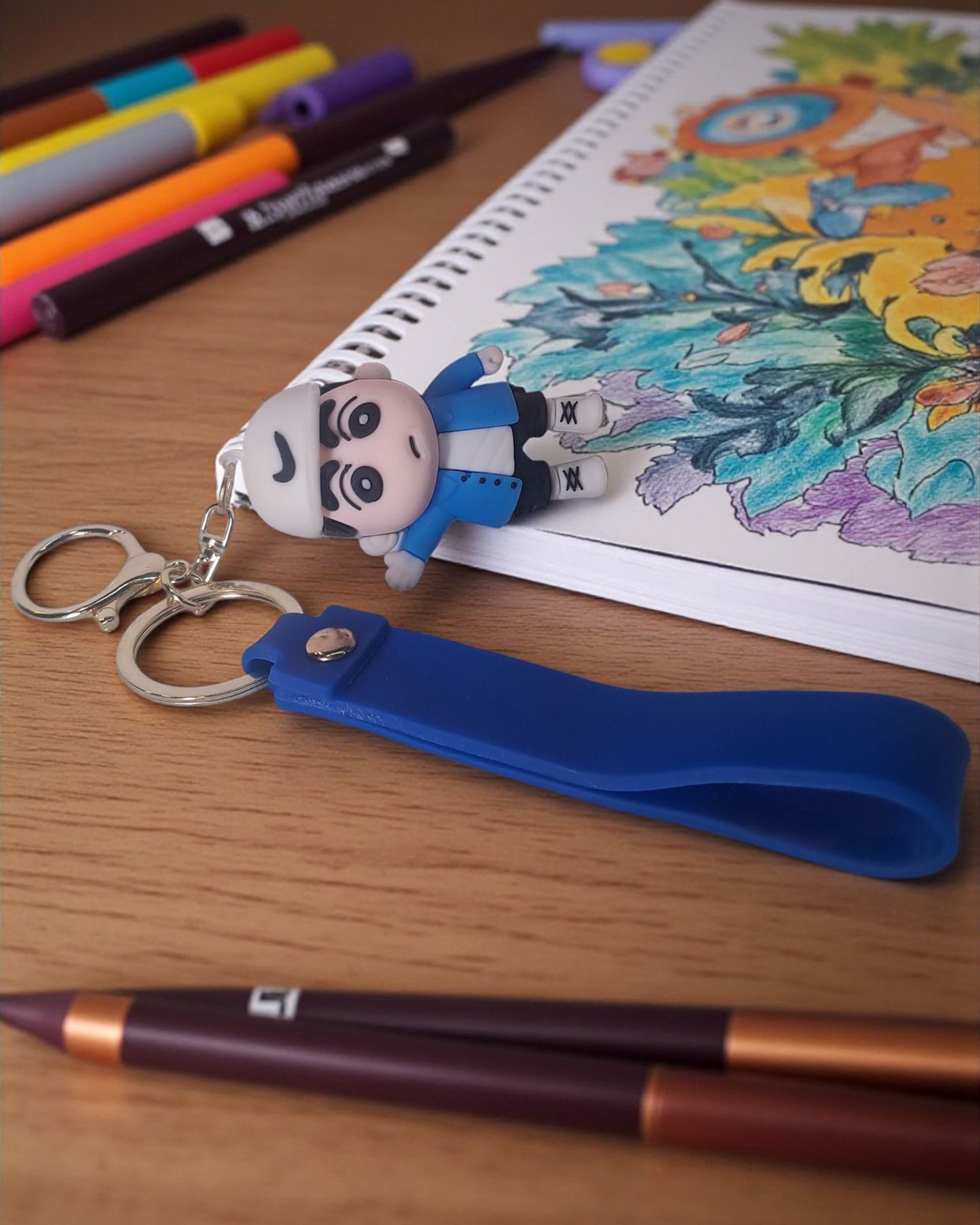 Shinchen Cartoon Keychain