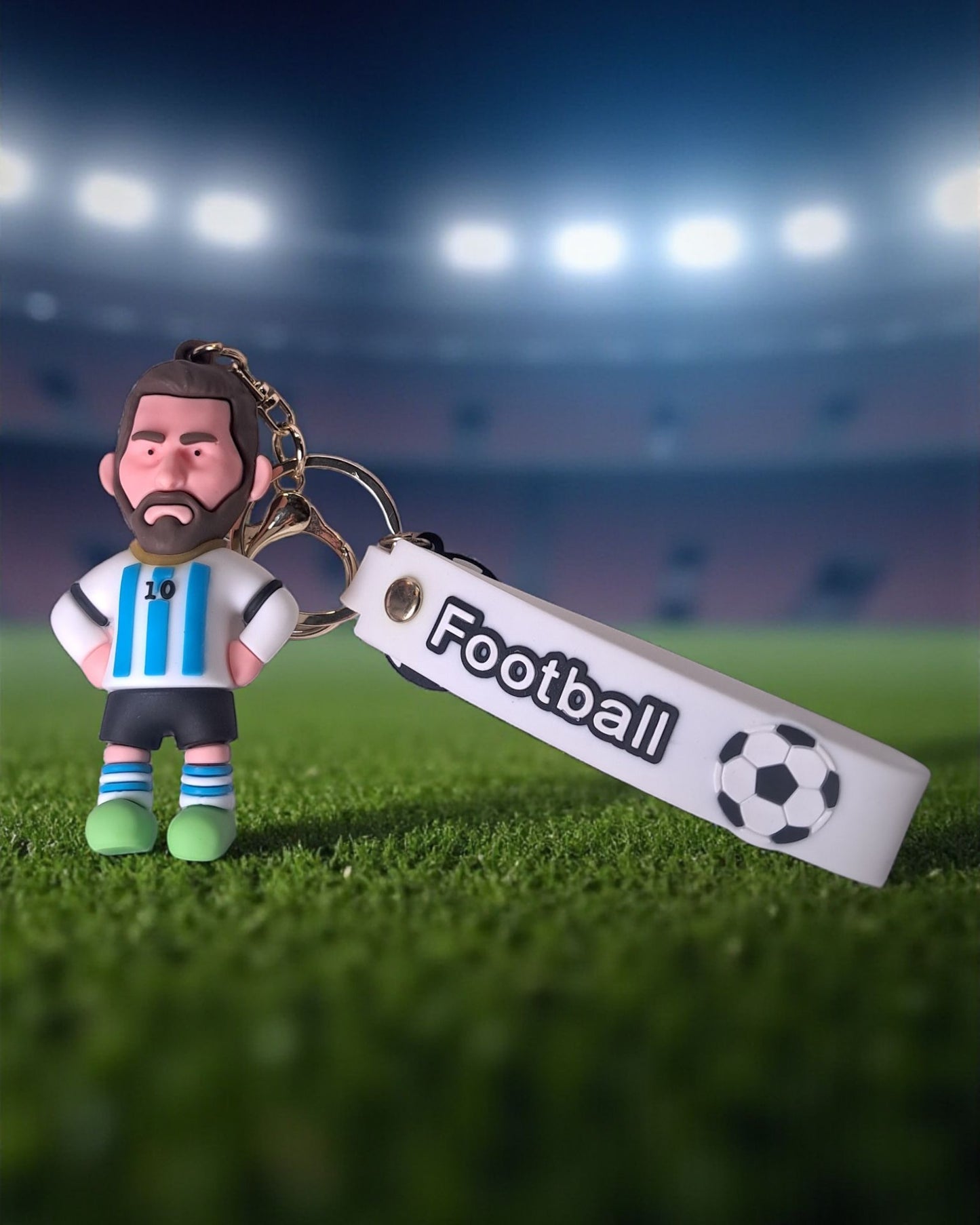 Messi 10 Argentina Keychain