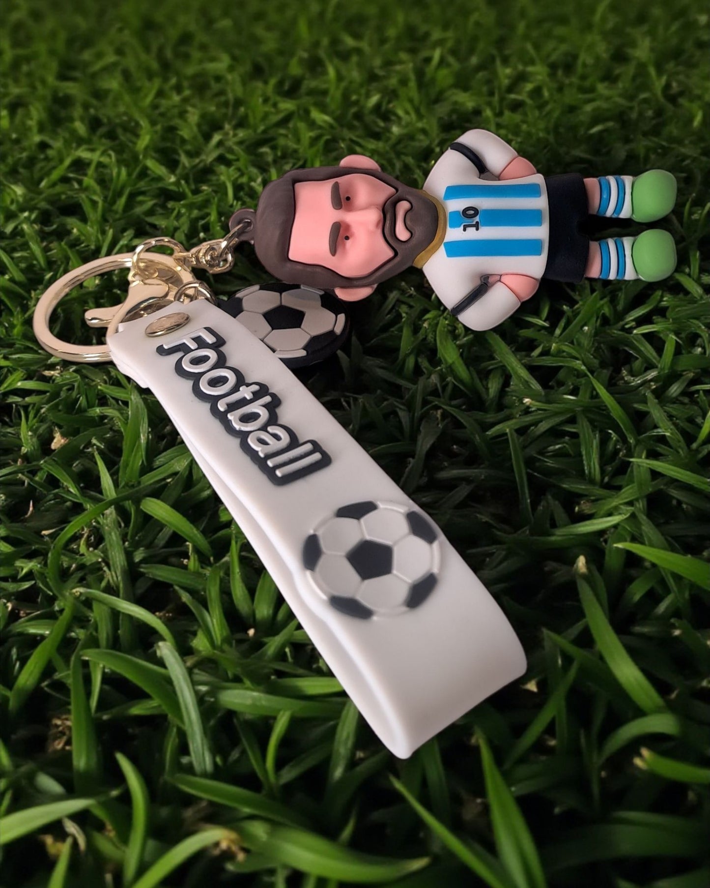 Messi 10 Argentina Keychain