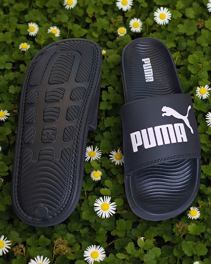 Puma Name and logo Printed Slipper Black 03