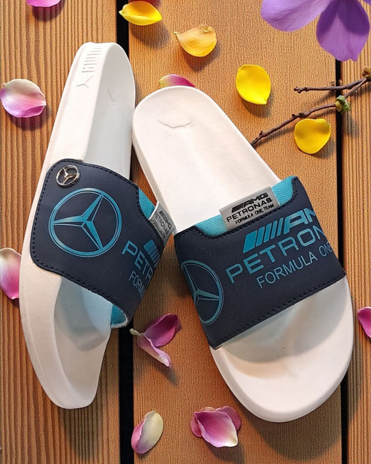 AMG Petronas Slipper Black White