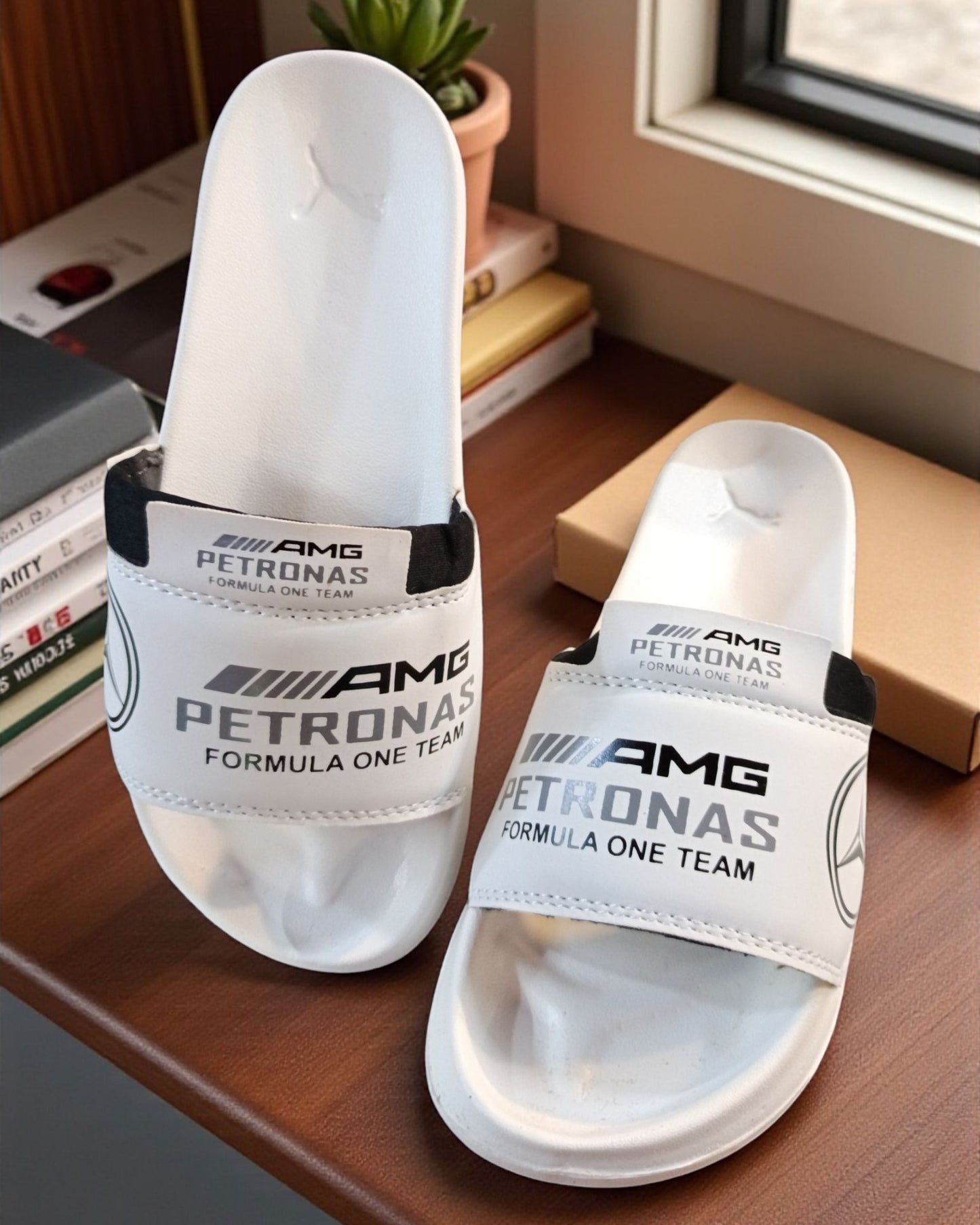 AMG Petronas Slipper White