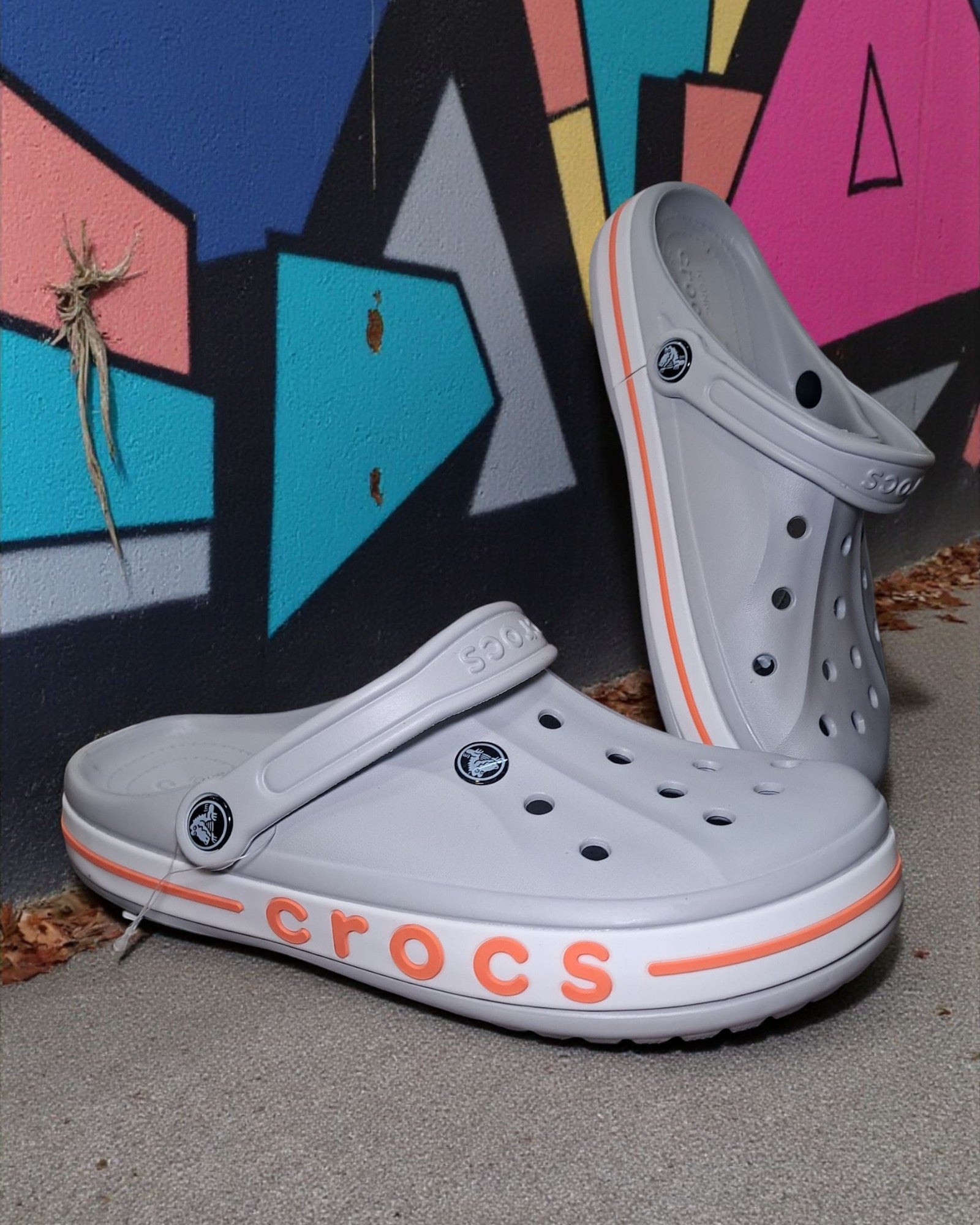 Crocs with Side Stripes for Men