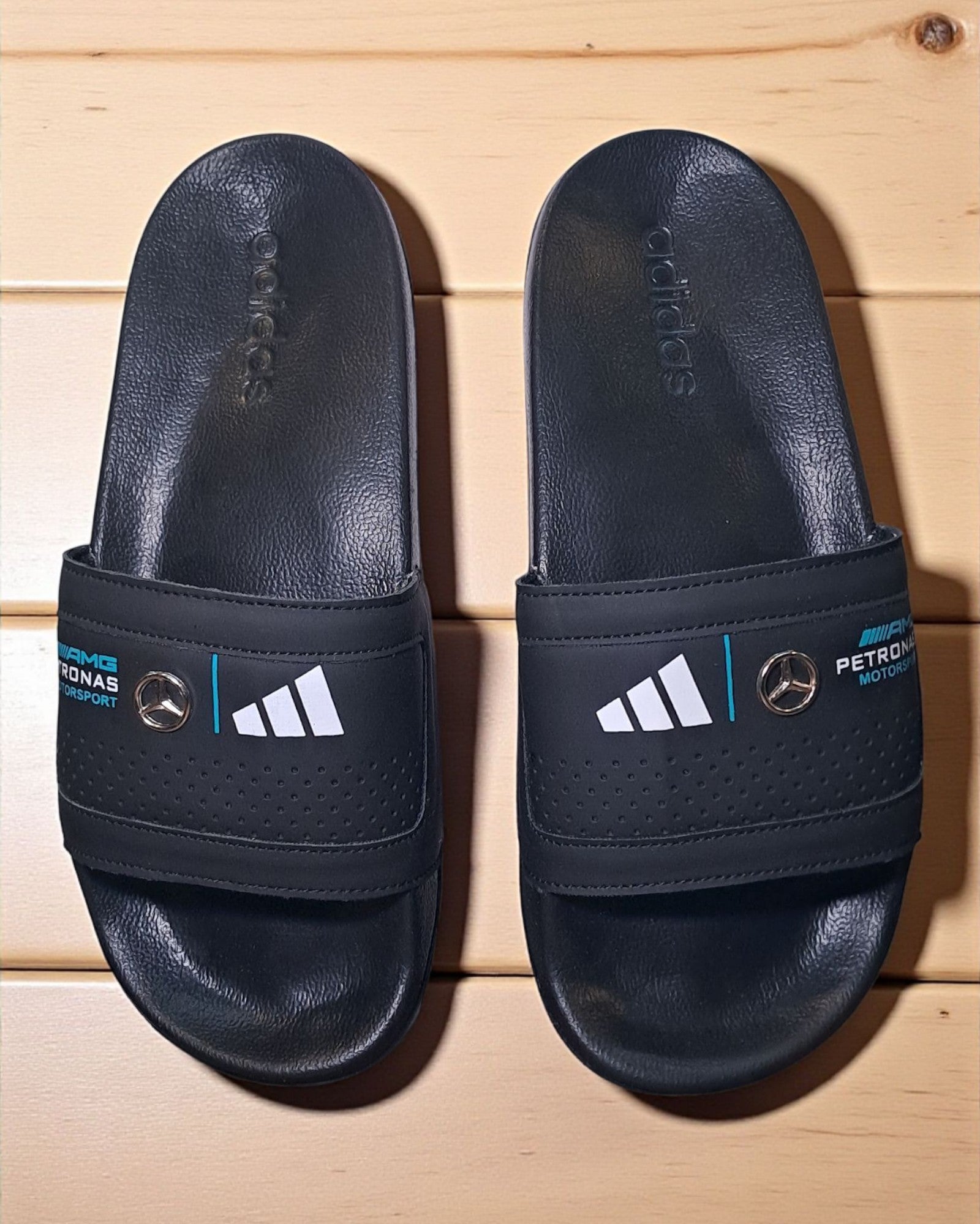 AMG Petronas Adidas Slipper Black
