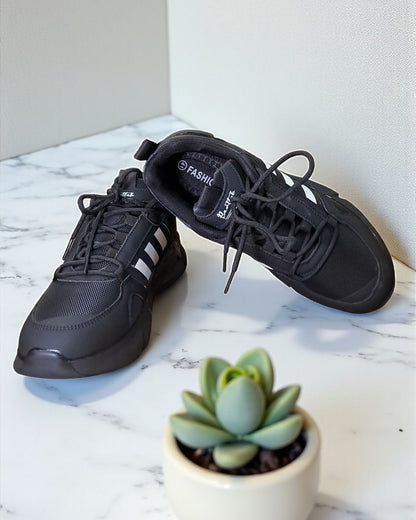 Fashion Star Wars Mandalorian Runner Shoes Black White