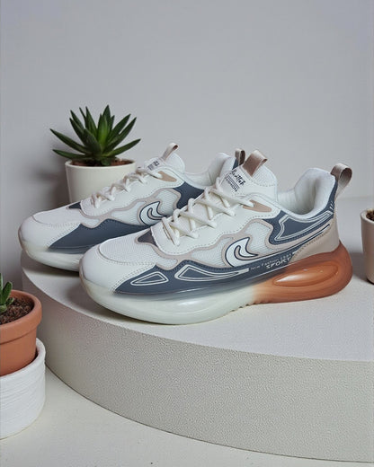 Fashion Sports Runner Shoes Beige